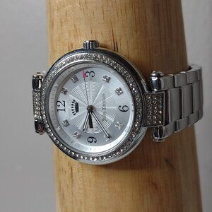 7 Inch Silver Tone Juicy Couture Watch